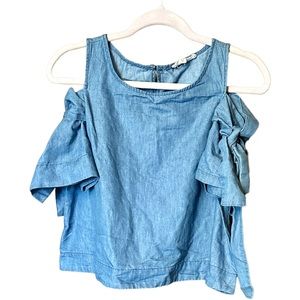 Rebellion Peek a Boo Sleeve Top